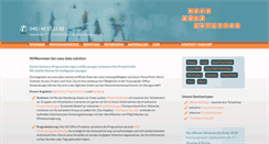Desktop Screenshot of easydatasolution.de